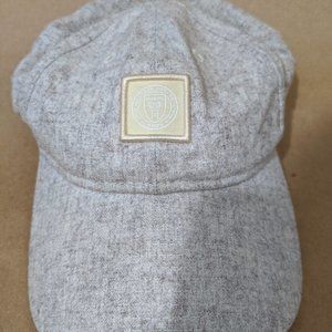 Baseball hat cap inter miami light grey wool
